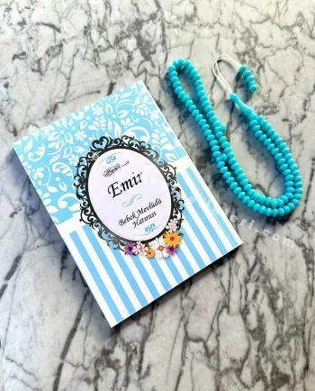 canta-boy-hediyelik-yasin-kitabi-tesbih-mavi-renk-2li-mevlut-seti