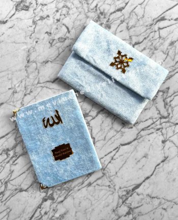 kadife-yasin-kitabi-kadife-kese-2li-mevlut-seti-mavi-renk-mevlut-hediyelikleri