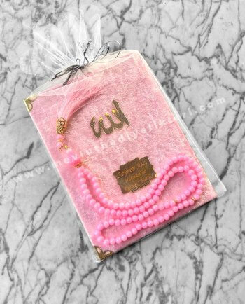 kadife-kapli-yasin-tul-kese-inci-tesbih-3lu-mevlut-seti-pembe-renk-mevlut-hediyelikleri